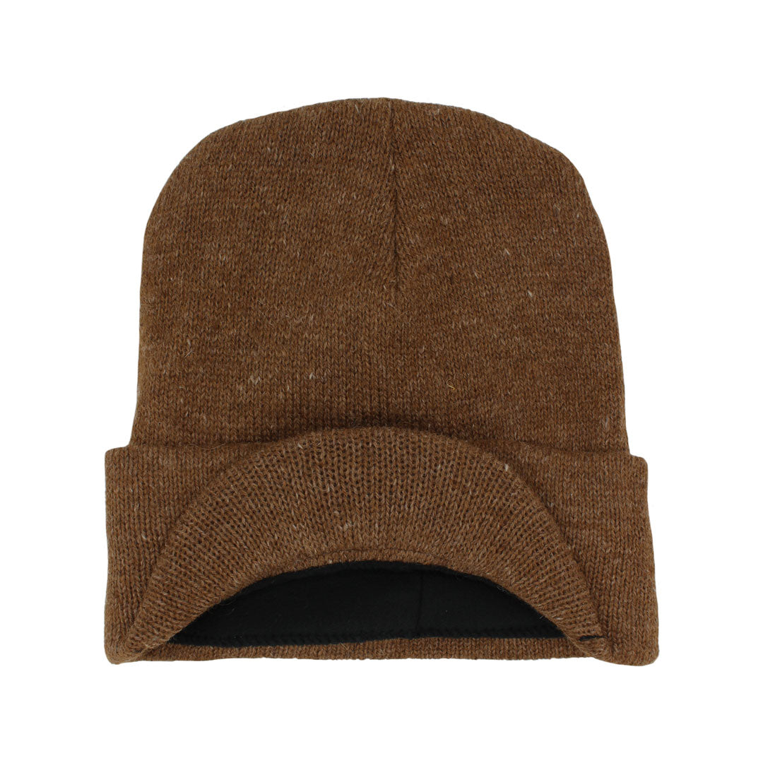 Brimmed Alpaca Knit Radar Mash Hat - Sole Essentials