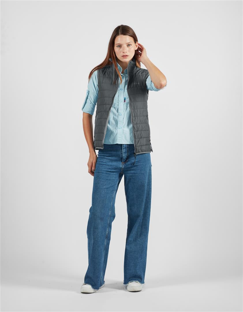 Women's Alpafill Puffer Alpaca Vest - Sole Essentials