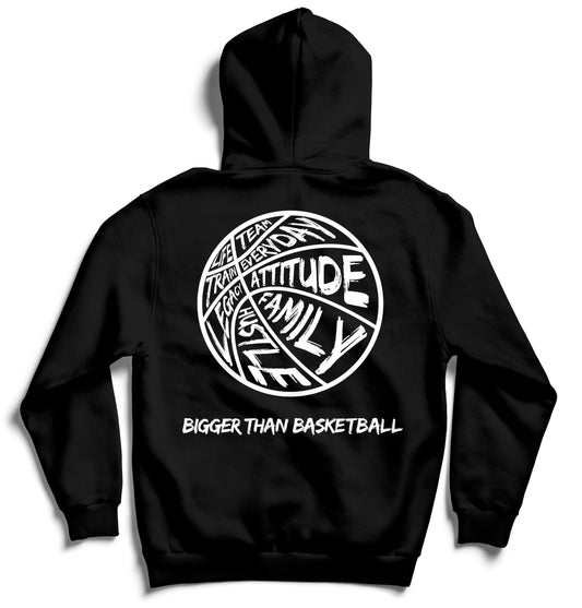 Bigger Than Basketball - Hoodie - Black - Sole Essentials