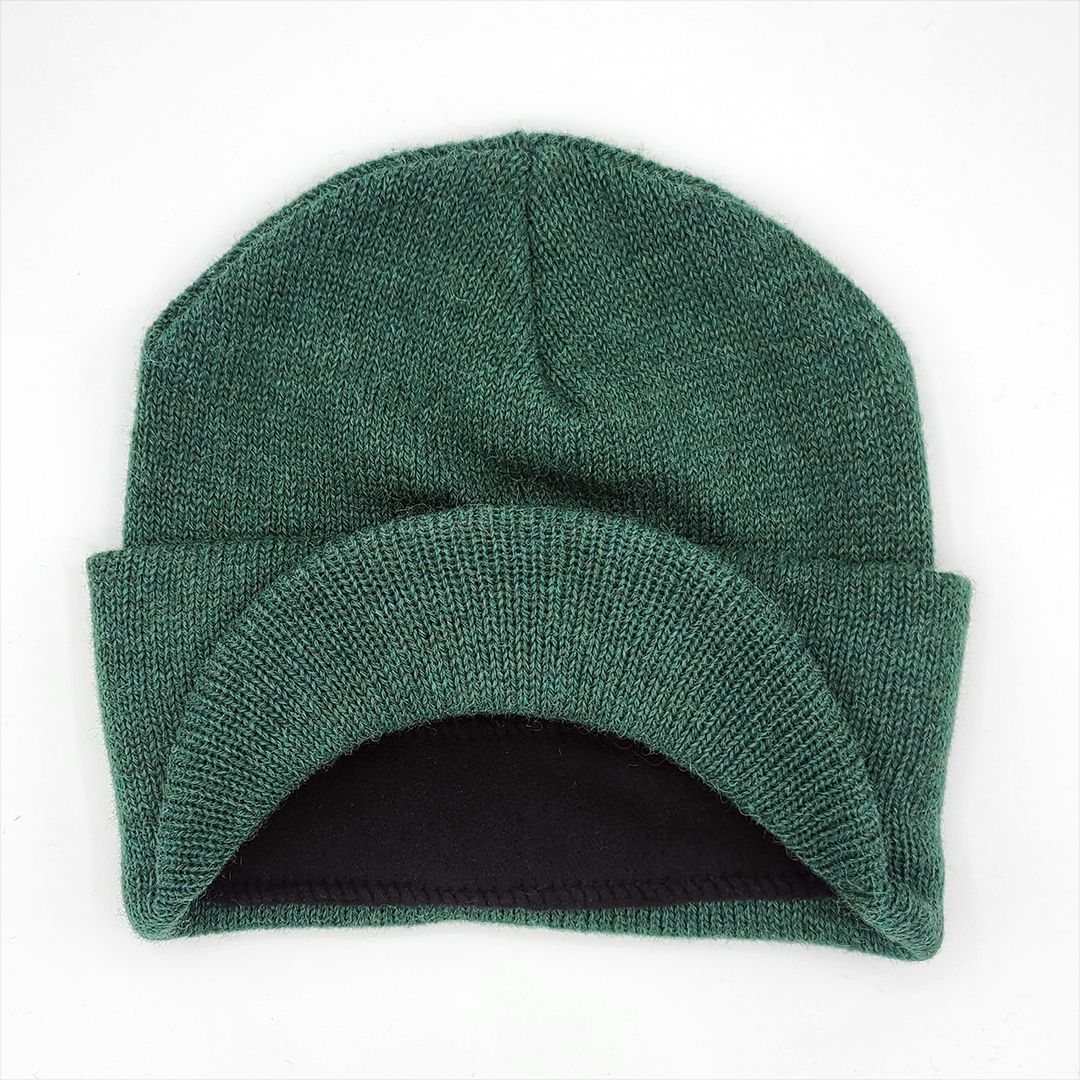 Brimmed Alpaca Knit Radar Mash Hat - Sole Essentials
