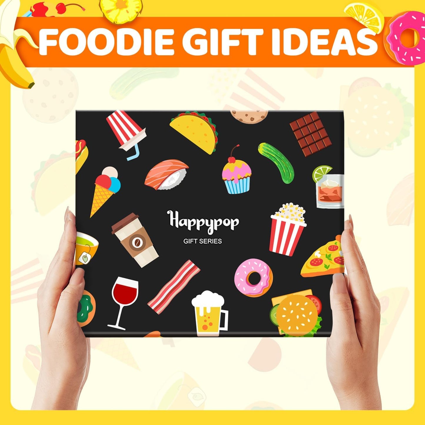 Funny Socks for Men - Donut Burger Gifts, Pickle Taco Socks, Stocking Stuffers for Teen Boys - Sole Essentials