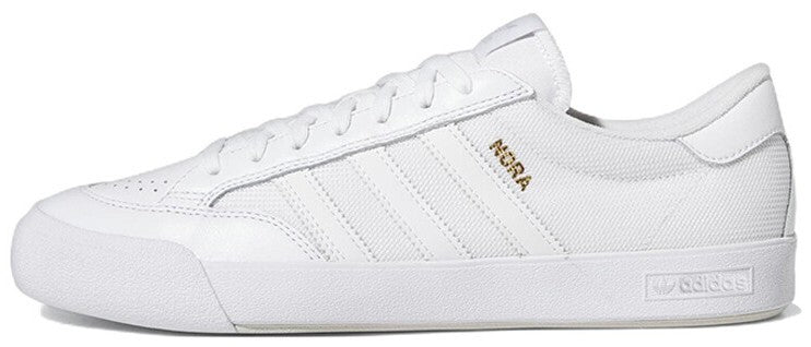 Adidas Nora "White/Metallic Gold" Youth Size 4 - Sole Essentials