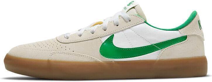 NIKE Sb Heritage Vulc Mens Sneakers White/Green - Sole Essentials