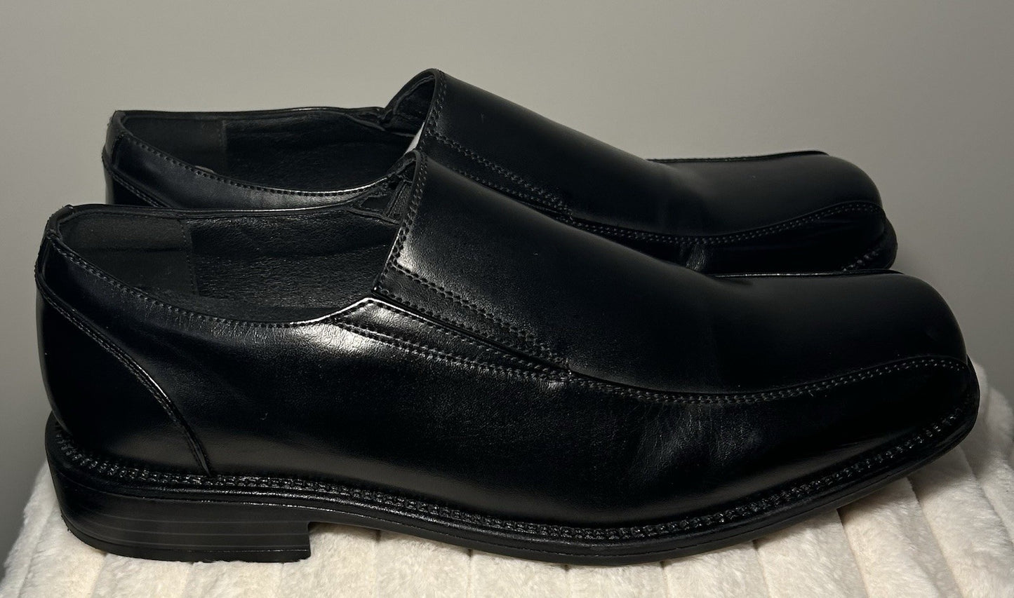 Bruno MARC Men's Classic Square Toe Loafers Oxford Formal Slip On Dress Shoes - Sole Essentials