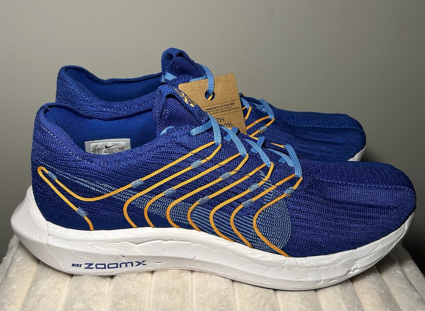 Nike Mens Pegasus Turbo Next Nature Game Royal Bright Orange Men’s Size 11.5 - Sole Essentials