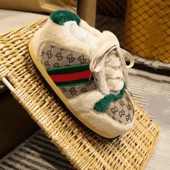Sneaker Slippers  gucci inspired  unisex for adults&kids - Sole Essentials