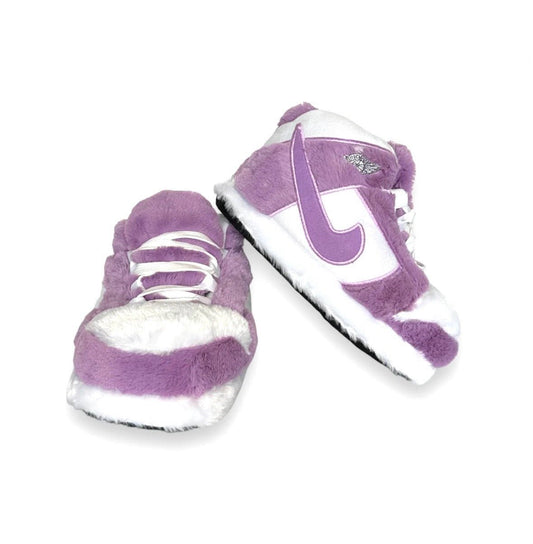 Sneaker Slippers Purple  jordan 1 unisex for adults&kids - Sole Essentials