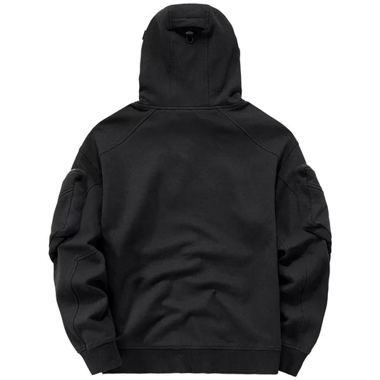 Techwear High Neck Hoodie - Sole Essentials