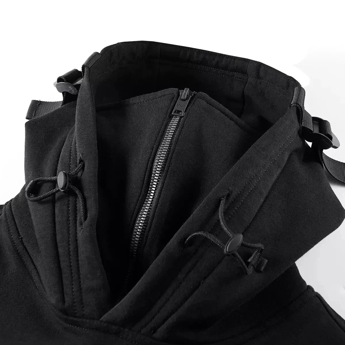 Techwear High Neck Hoodie - Sole Essentials